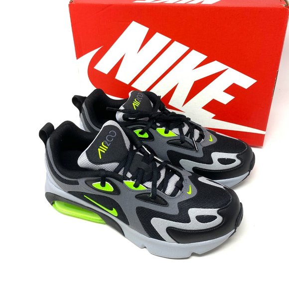 🌿Sale🌿 Nike AT5627 006 Air Max 200 GS Dark Grey Green Women's Running Shoes - Picture 7 of 11